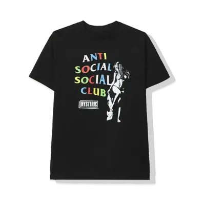 ANTI SOCIAL SOCIAL CLUB x Hysteric Glamour Tee "Black" (SS20)
