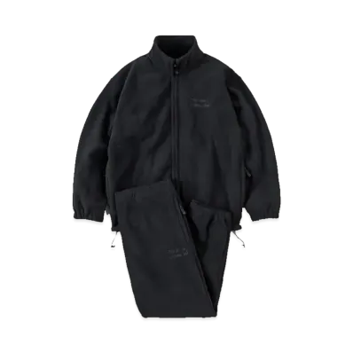 ENNOY 23AW City Fleece Jacket+Pants "Tokyo Black"