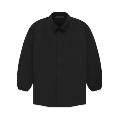 FEAR OF GOD ESSENTIALS Button Down Shirt "Black"