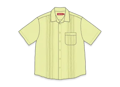 Supreme Pintuck S/S Shirt "Lime"
