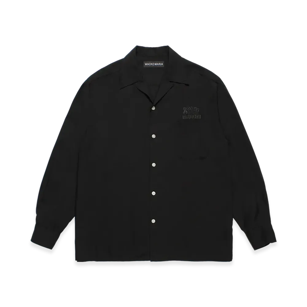 WACKO MARIA x MR.BROTHERS CUT CLUB 50's Shirt "Black"