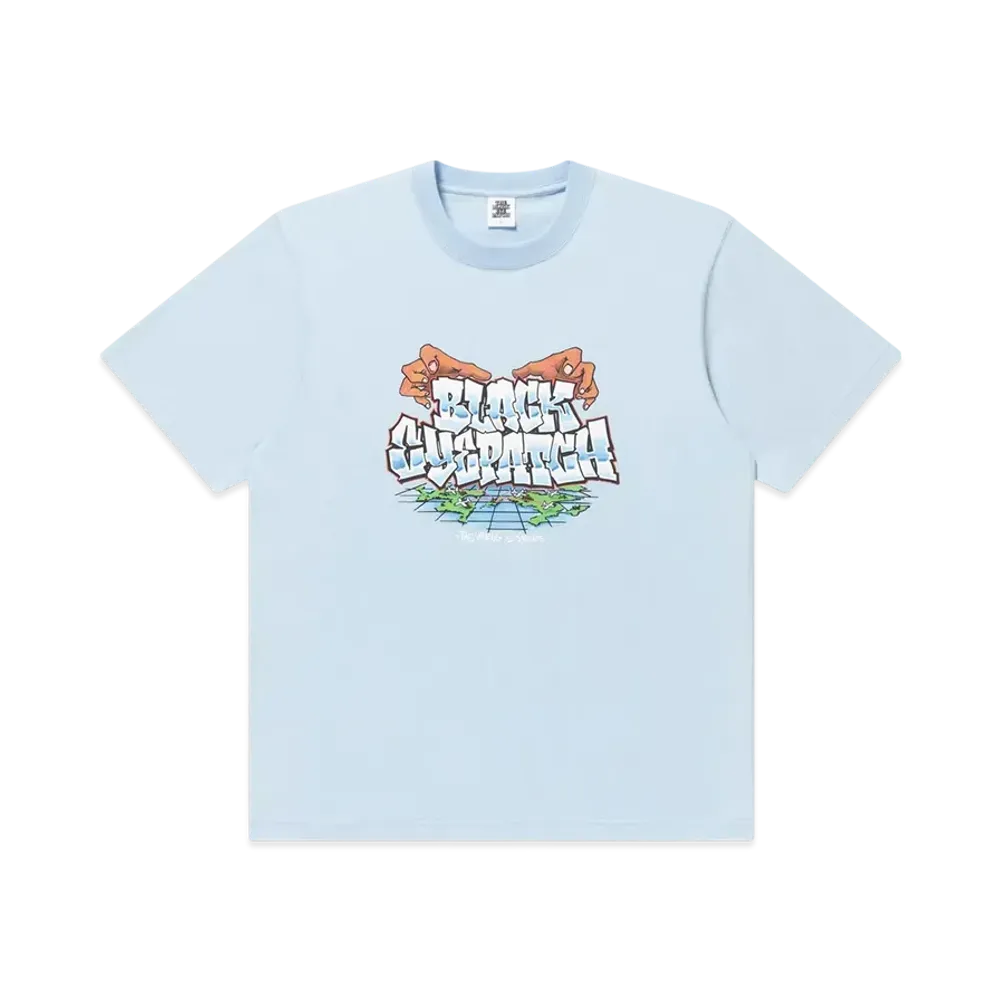 BlackEyePatch World Is Yours Tee "Pastel Blue"