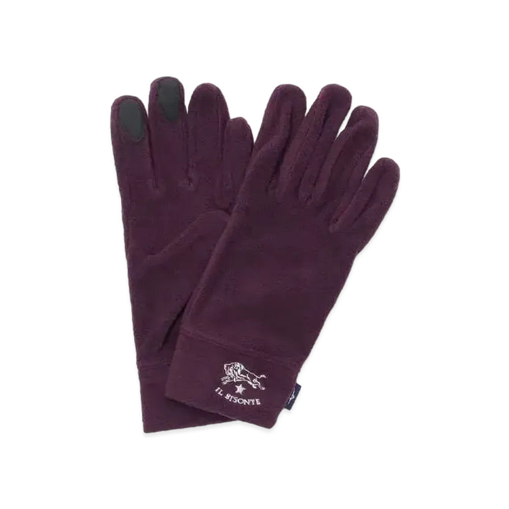 MIZUNO x IL BISONTE Gloves "Burgundy"