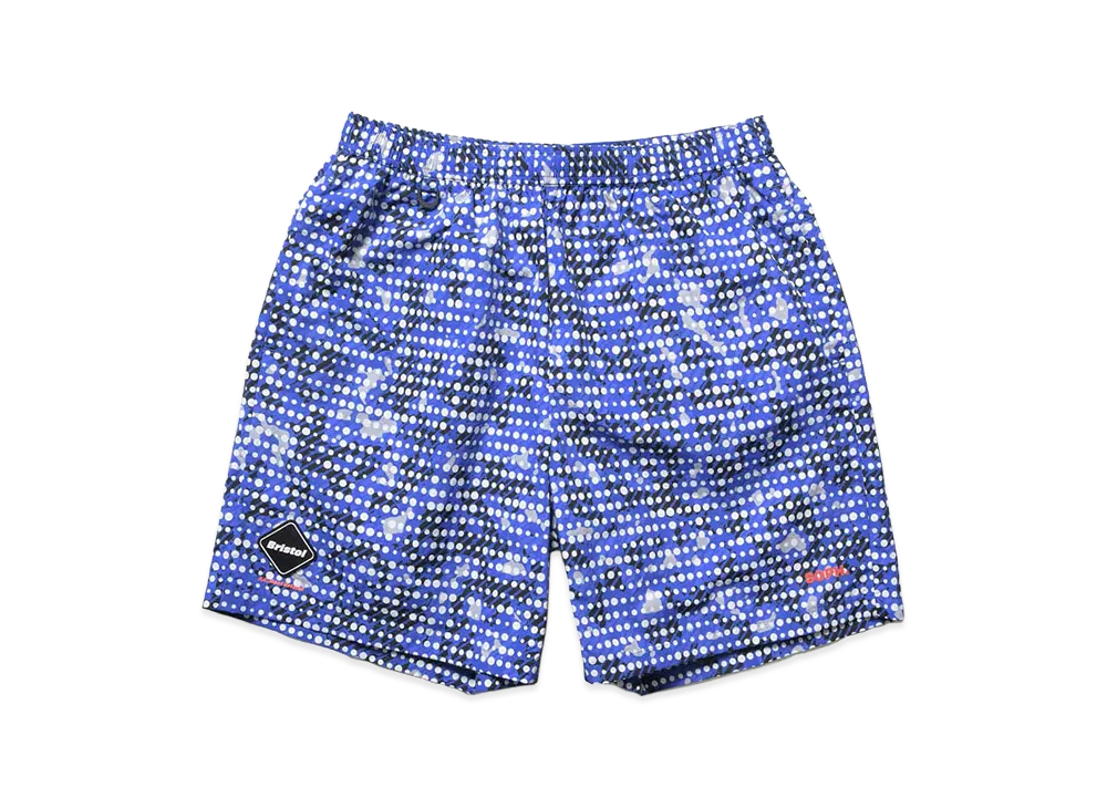 F.C.Real Bristol x FRAGMENT Camouflage Nylon Shorts "B (Dot Camo)"