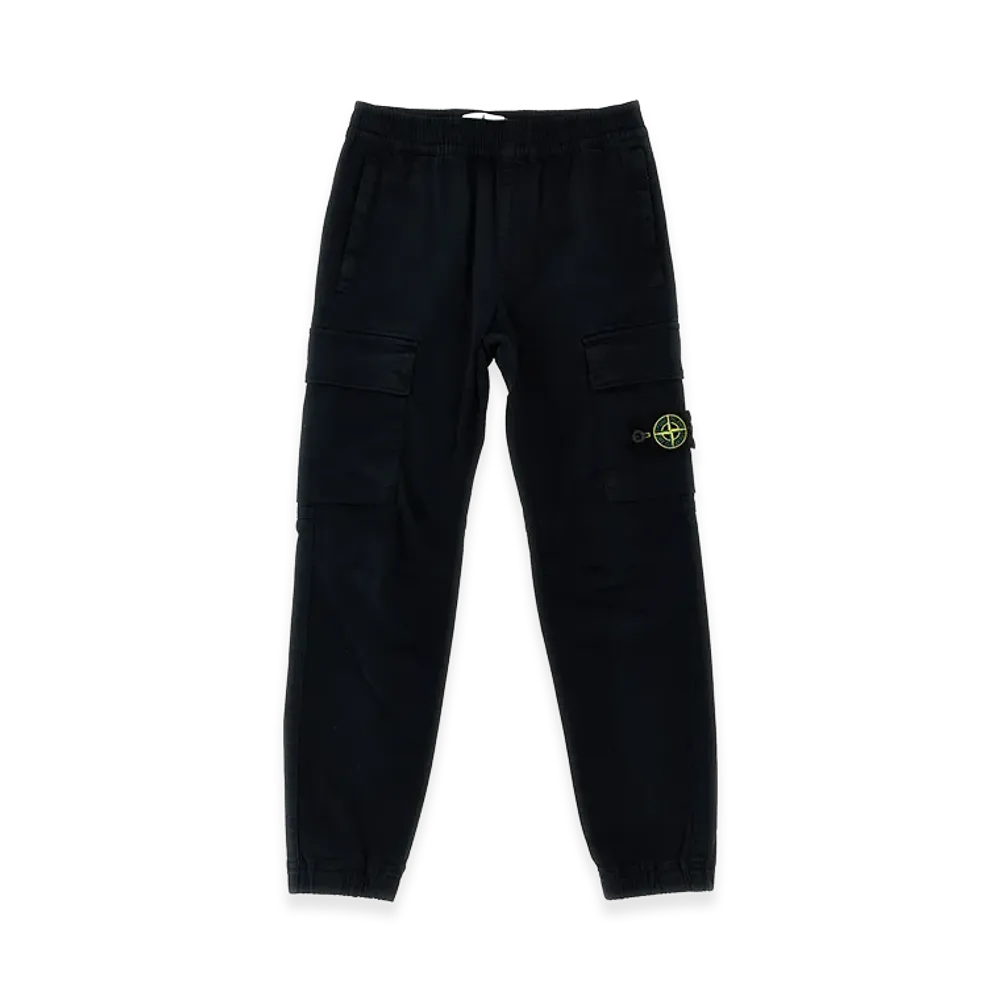 Stone Island Kids Cargo Pants "Blue"
