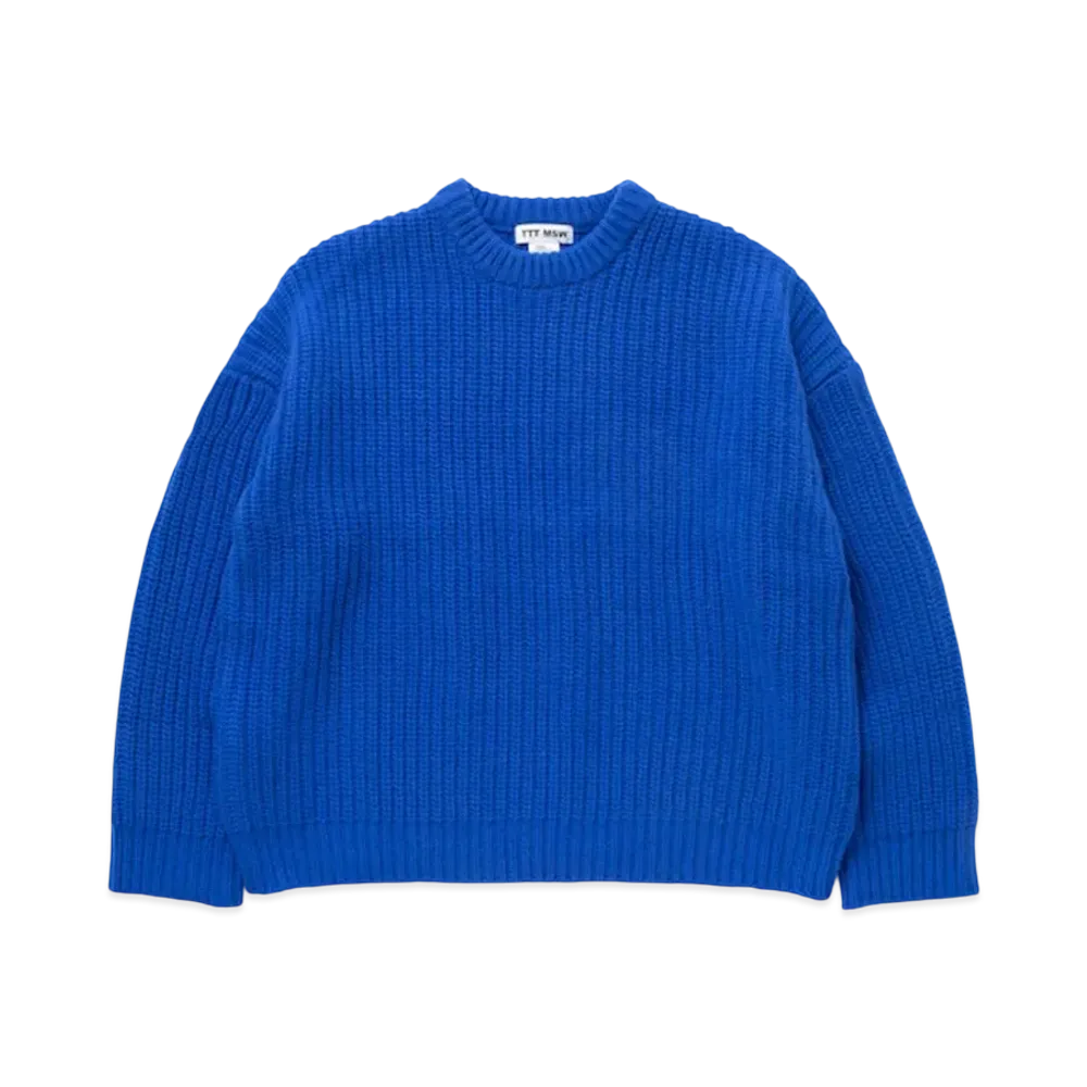TTT MSW Cashmere Pullover Knit "Blue"