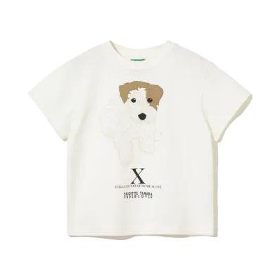 UNDERCOVER x Brigitte Tanaka T-shirt Kids "Ivory"