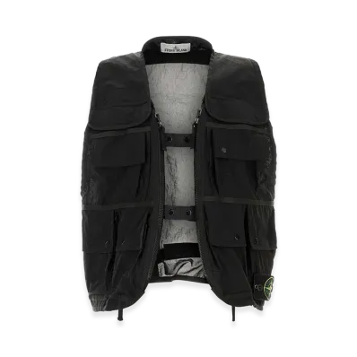 Stone Island Nylon Vest "Black"