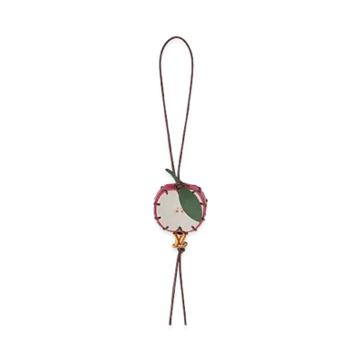 Louis Vuitton Bag Charm LV Craft Apple "Rouge"