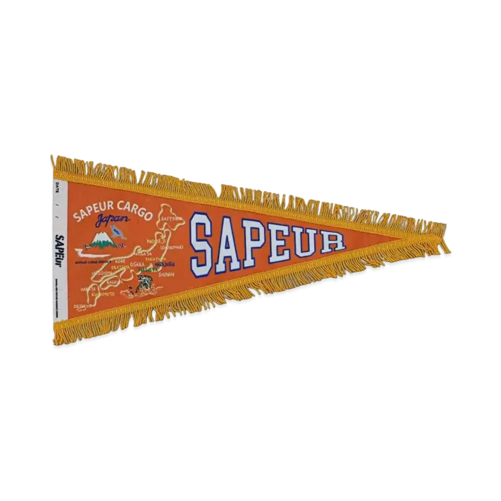 SAPEur SOUVENIR PENNANT "Orange"