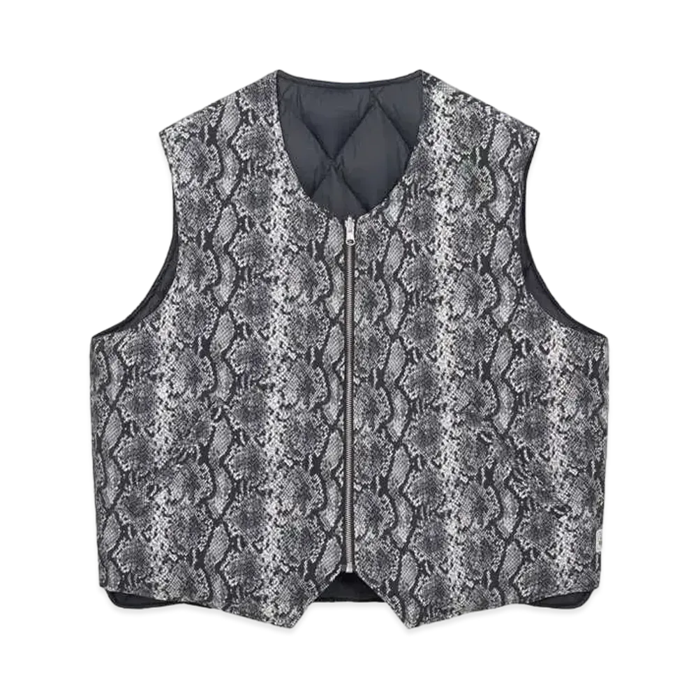 Stussy Python Reversible Vest "Bone"