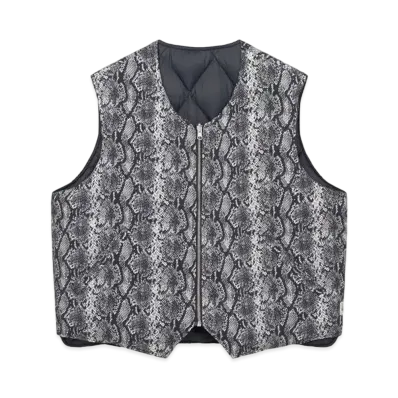 Stussy Python Reversible Vest "Bone"