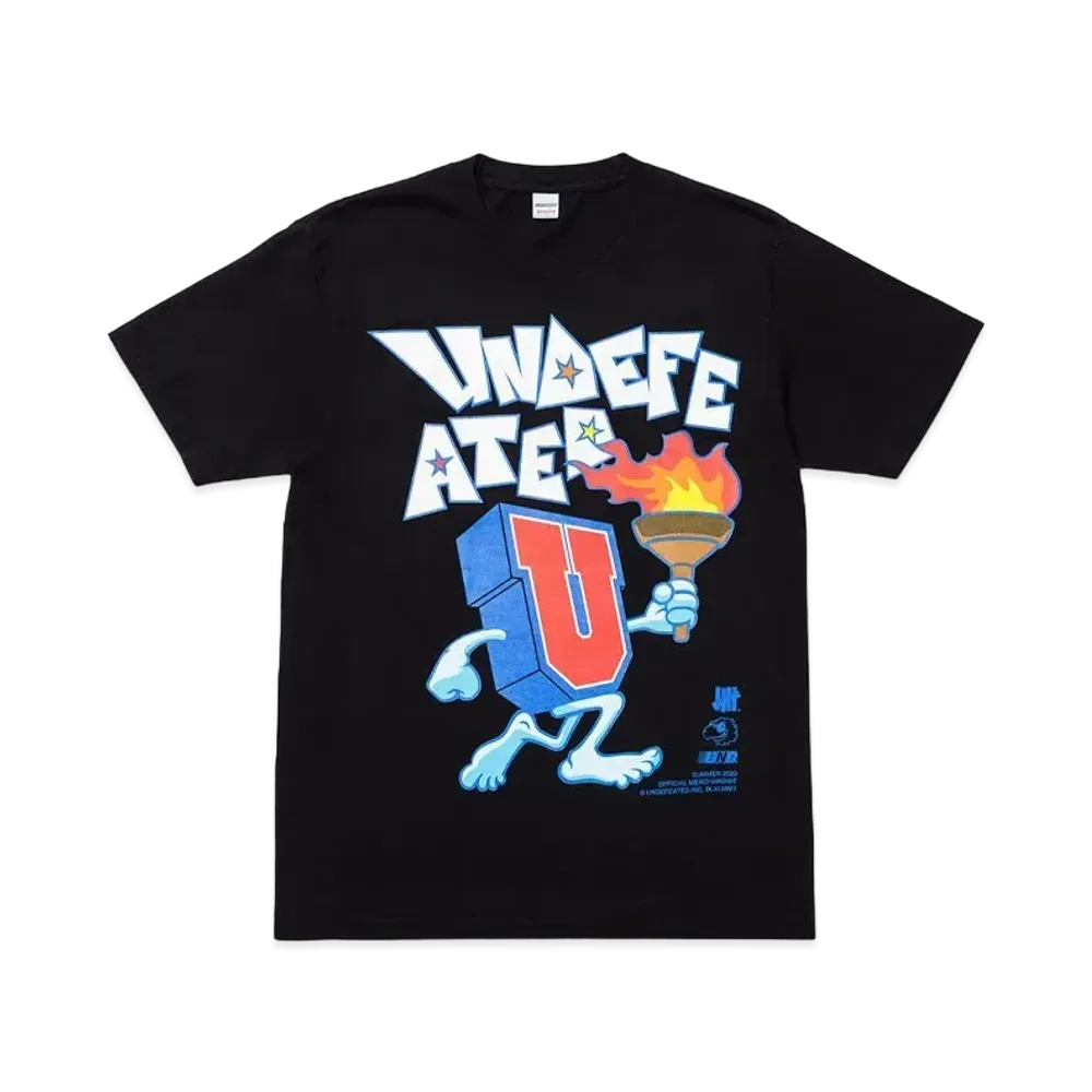 UNDEFEATED TORCH RUN S/S TEE - 80158 "Black"