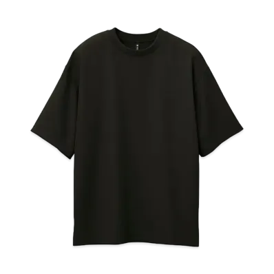 DESCENTE ALLTERRAIN I/O Stretch Twill H/S T-Shirts "Black"
