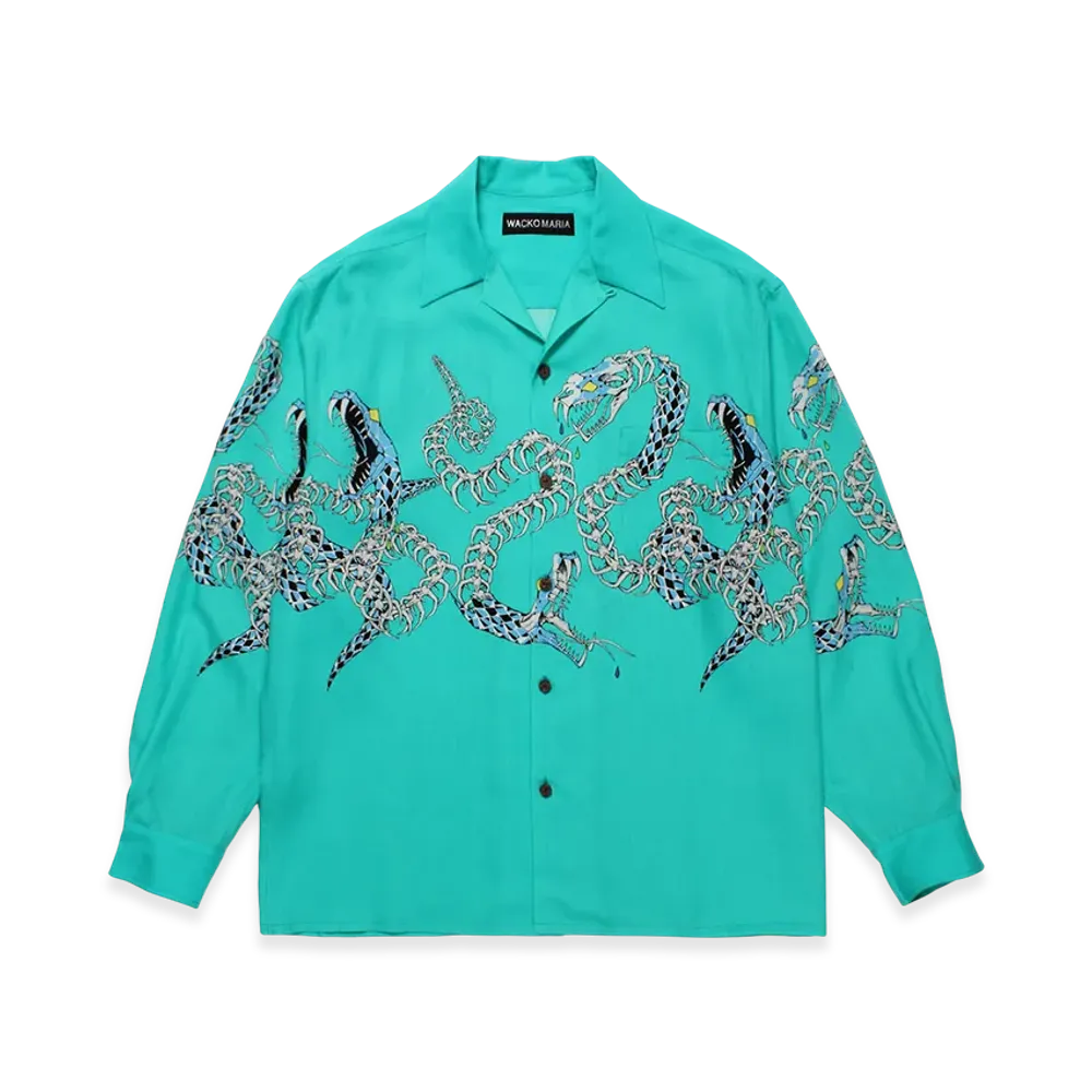 WACKO MARIA Hawaiian Shirt "Mint"