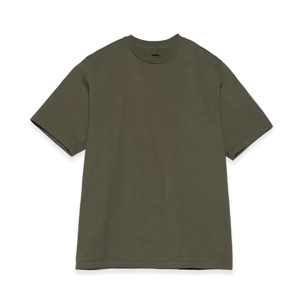 Graphpaper minus Botanical Dyed S/S Tee "Moss Green"
