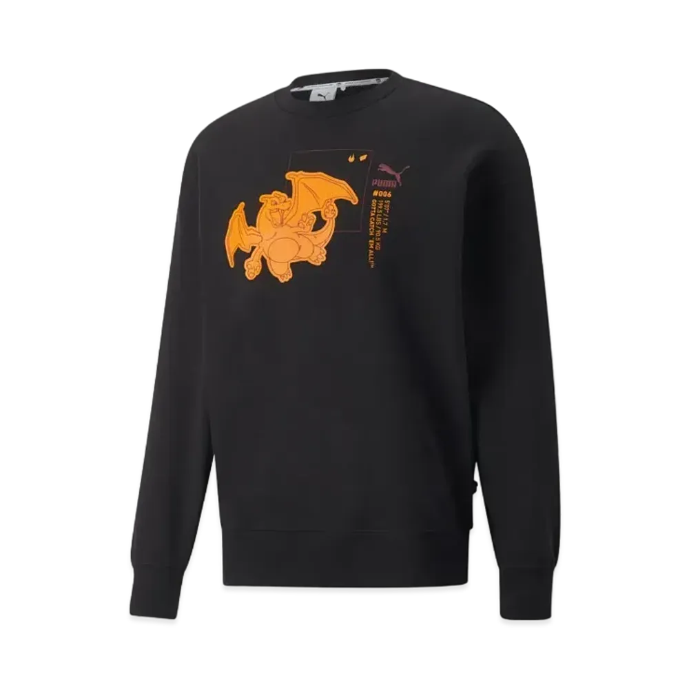Pokémon x PUMA Relax Crew Sweat "Puma Black"