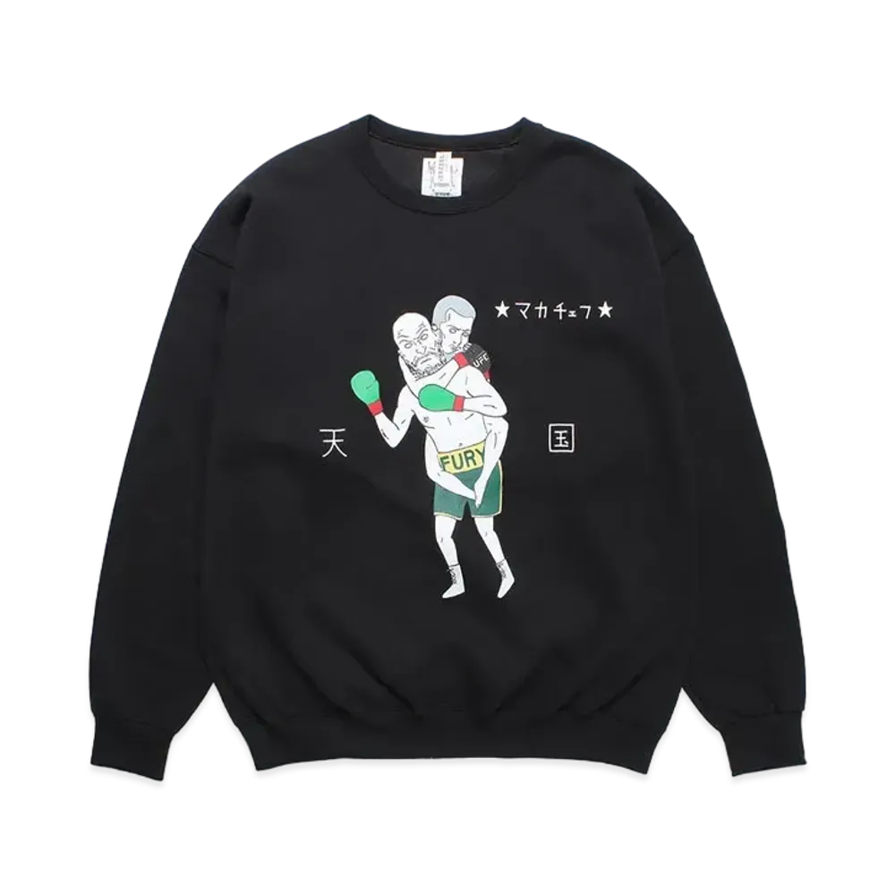 WACKO MARIA World Peace Project Sweat Shirt "Black"