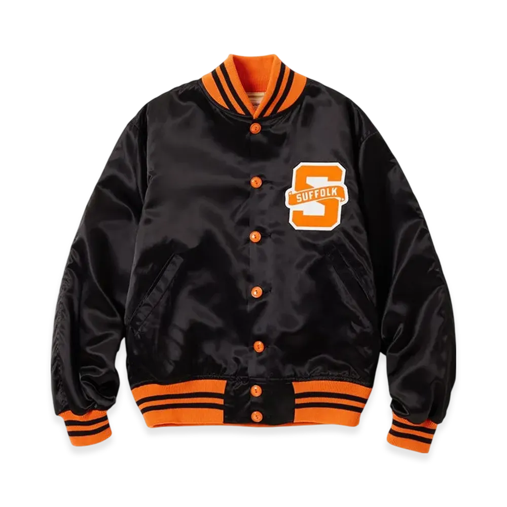 Champion Satin Jacket 25SS "Black"