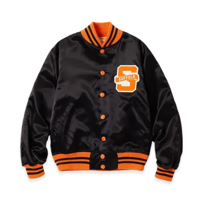Champion Satin Jacket 25SS "Black"