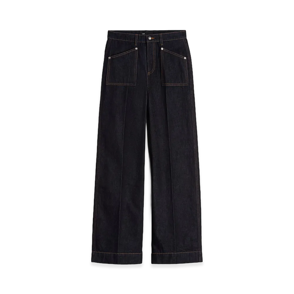 Gap x A.P.C. Women's High Rise Stride Jeans "Rinse Renatta"