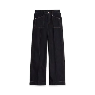 Gap x A.P.C. Women's High Rise Stride Jeans "Rinse Renatta"