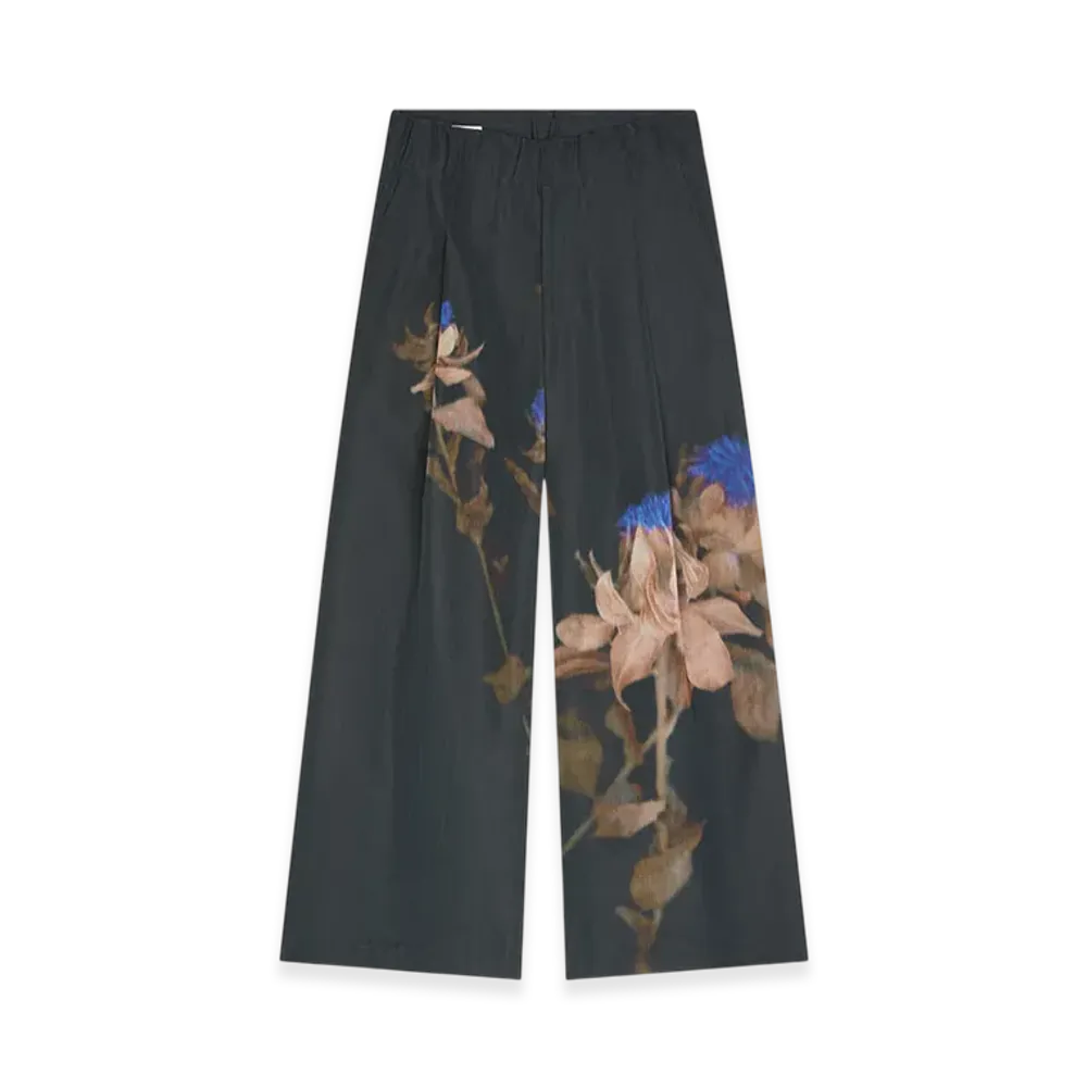 DRIES VAN NOTEN Pleated Pants "Black"