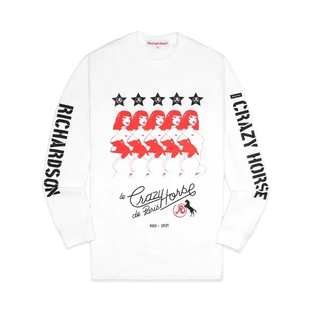 Richardson CRAZY HORSE LONGSLEEVE "White"