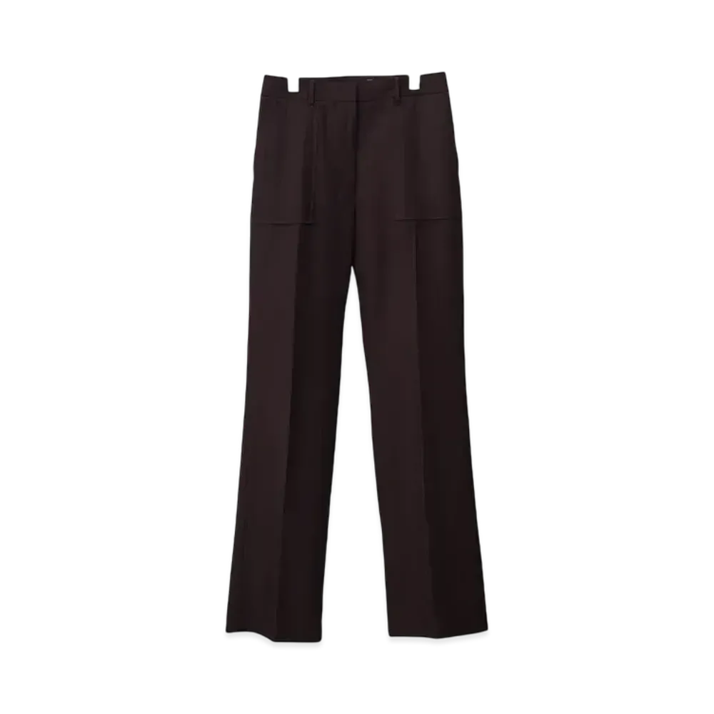 Ernie Palo Wool Work Slacks (Femme) "Brown"