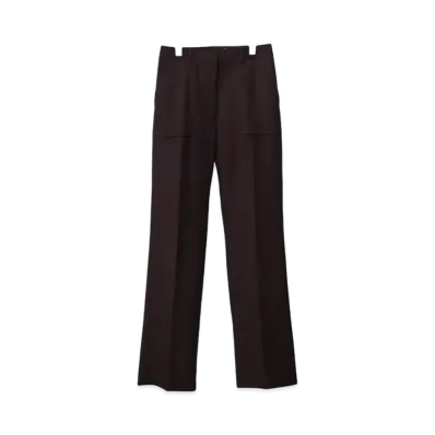 Ernie Palo Wool Work Slacks (Femme) "Brown"