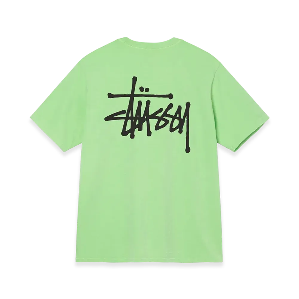 Stussy Basic Stussy Pigment Dyed Tee 2022 "Green"