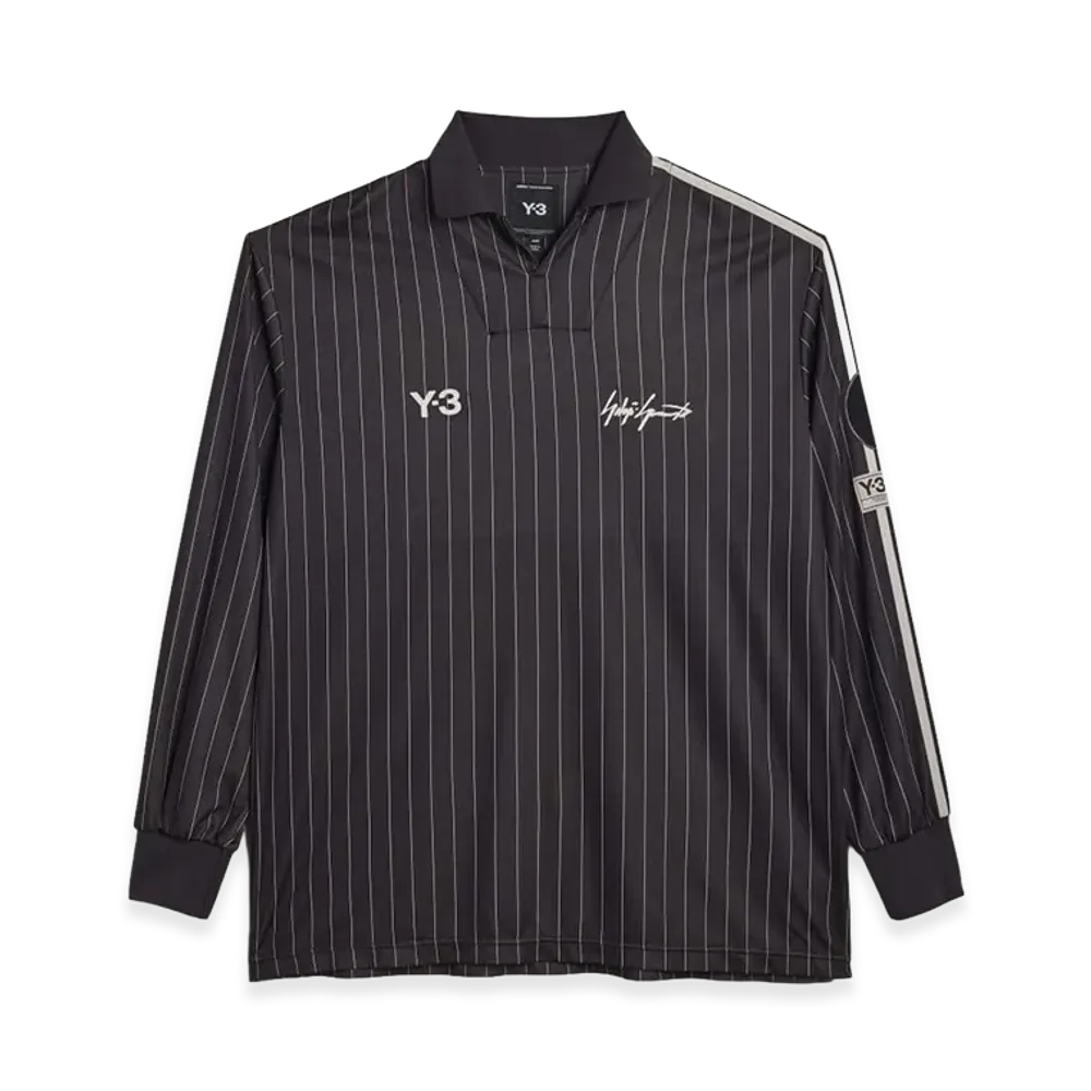 Y-3 Elite 5 Football Long Sleeve Tee "Black"