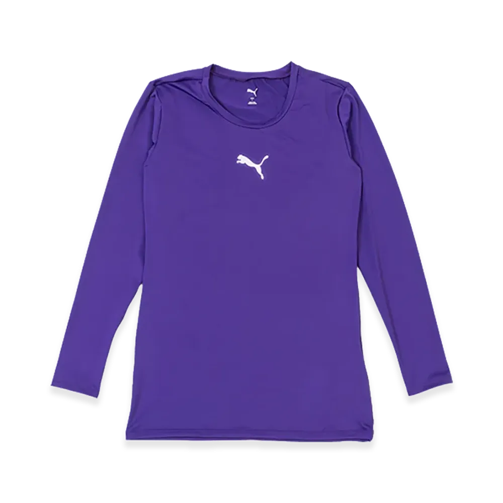 PUMA Compression Crew Neck Long Sleeve Shirt "Prism Violet"