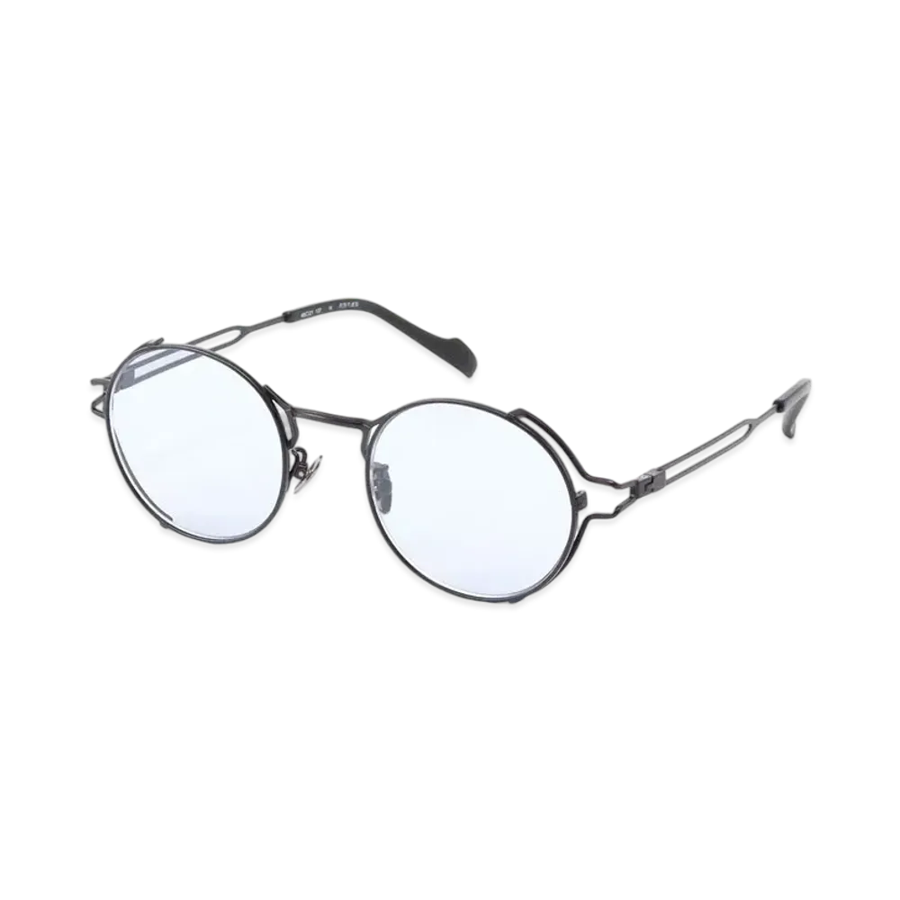 Yohji Yamamoto Pour Homme TITANIUM/BTITANIUM EYEWEAR E "Blue"