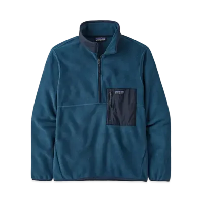 patagonia Men's Microdini 1/2 Zip Pullover "Tidepool Blue"