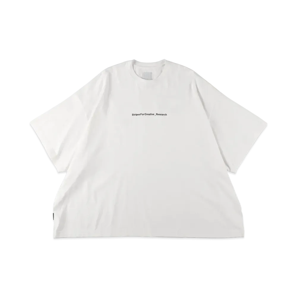 S.F.C / Stripes For Creative x ADVANCED RESEARCH Super Big SS Tee "White"