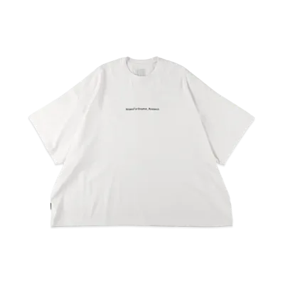 S.F.C / Stripes For Creative x ADVANCED RESEARCH Super Big SS Tee "White"