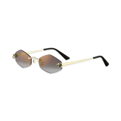 Cartier Panthere de Cartier Sunglasses "Gradient Gray"
