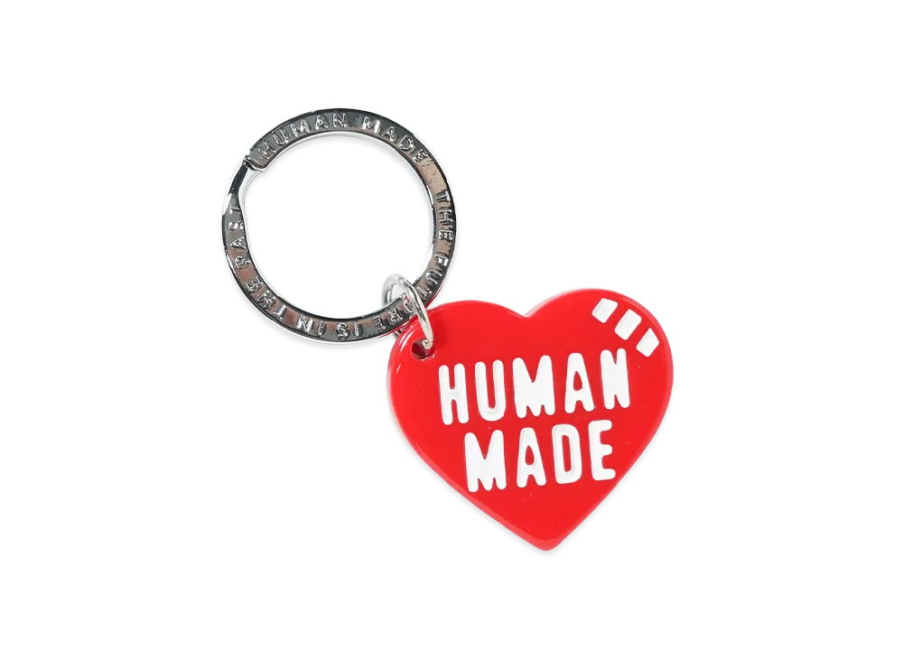 HUMAN MADE Heart Keyring "Red"
