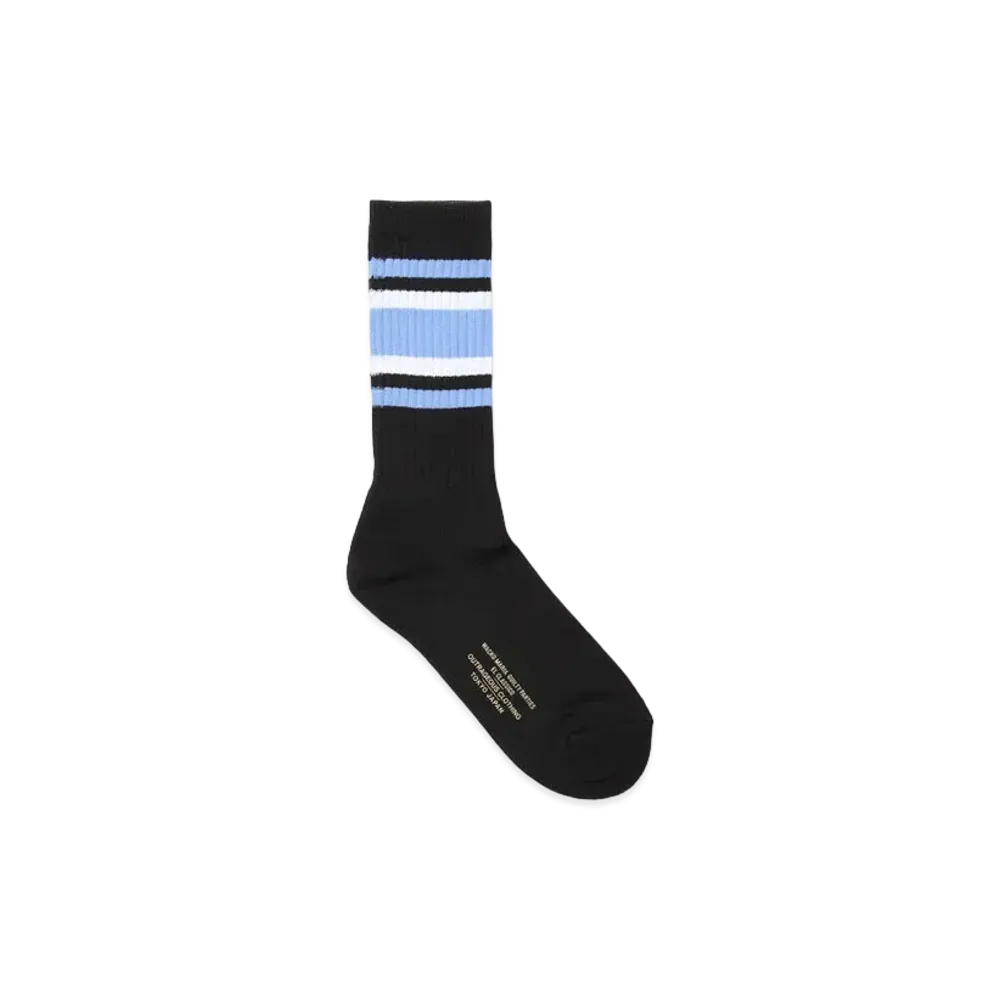 WACKO MARIA Striped Socks "Purple"