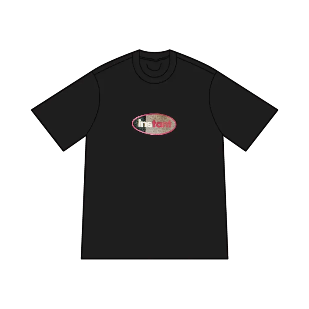 instant 95 Oval Tee "Black"