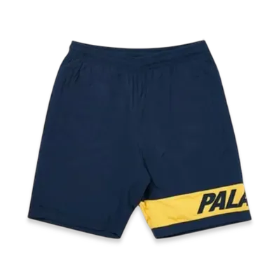 PALACE Side Short "Navy Yellow"