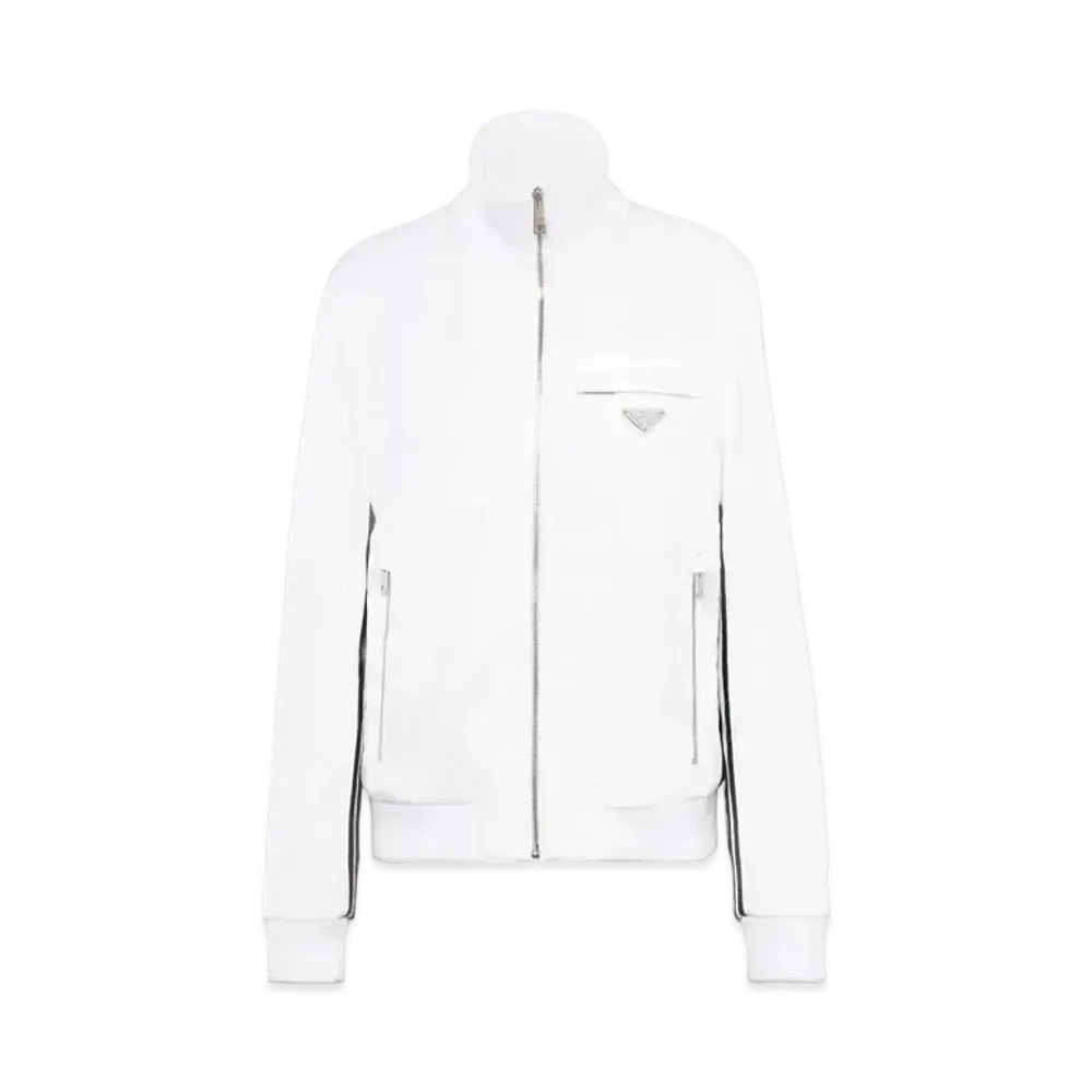 ADIDAS FOR PRADA RE-NYLON TRACK JACKET "White"