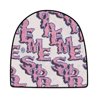 Supreme Slanted Gothic Outline Beanie "Light Tan"