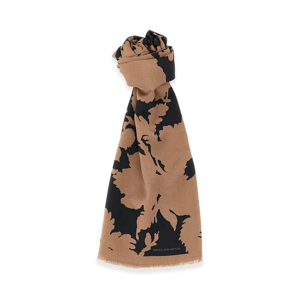 DRIES VAN NOTEN 'Fancy' Scarf "Multi"