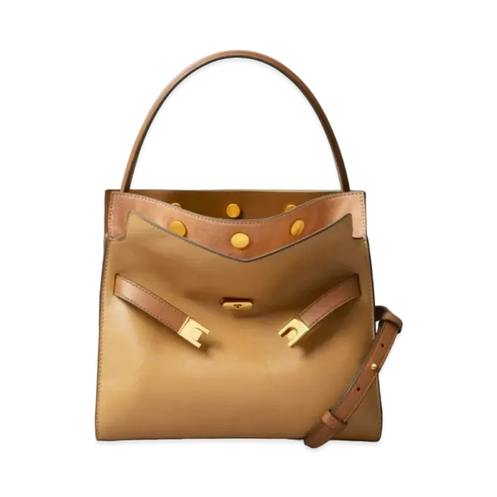 Tory Burch Lee Radziwill Small Double Bag "Tiramisu"