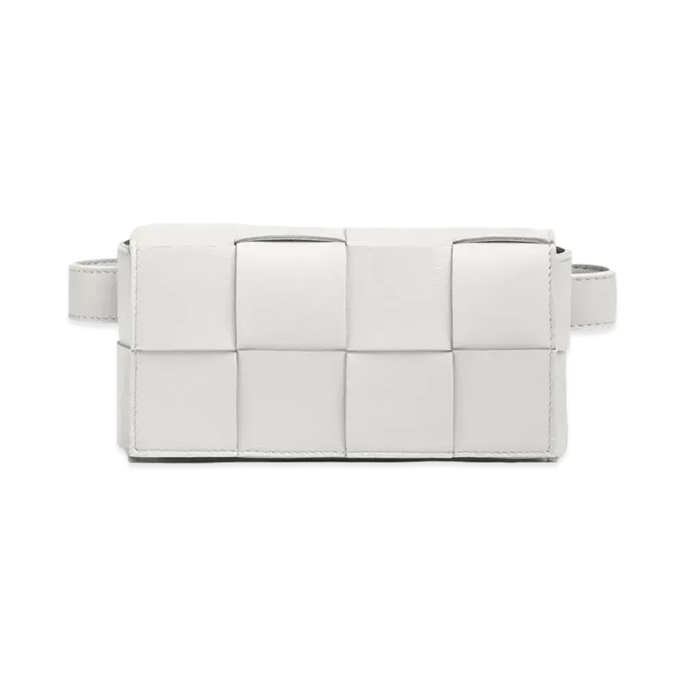 Bottega Veneta Cassette Belt Bag "White"