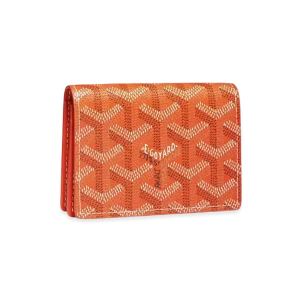 Goyard Malesherbes Card Wallet "Orange"