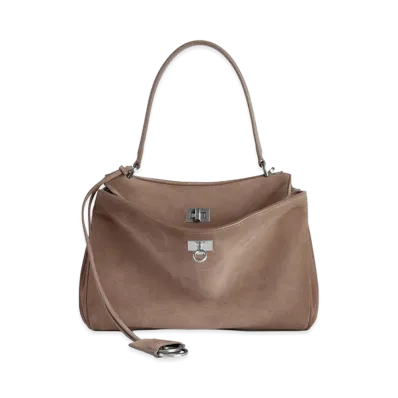 BALENCIAGA Women's Rodeo Handbag Small "Sesame"