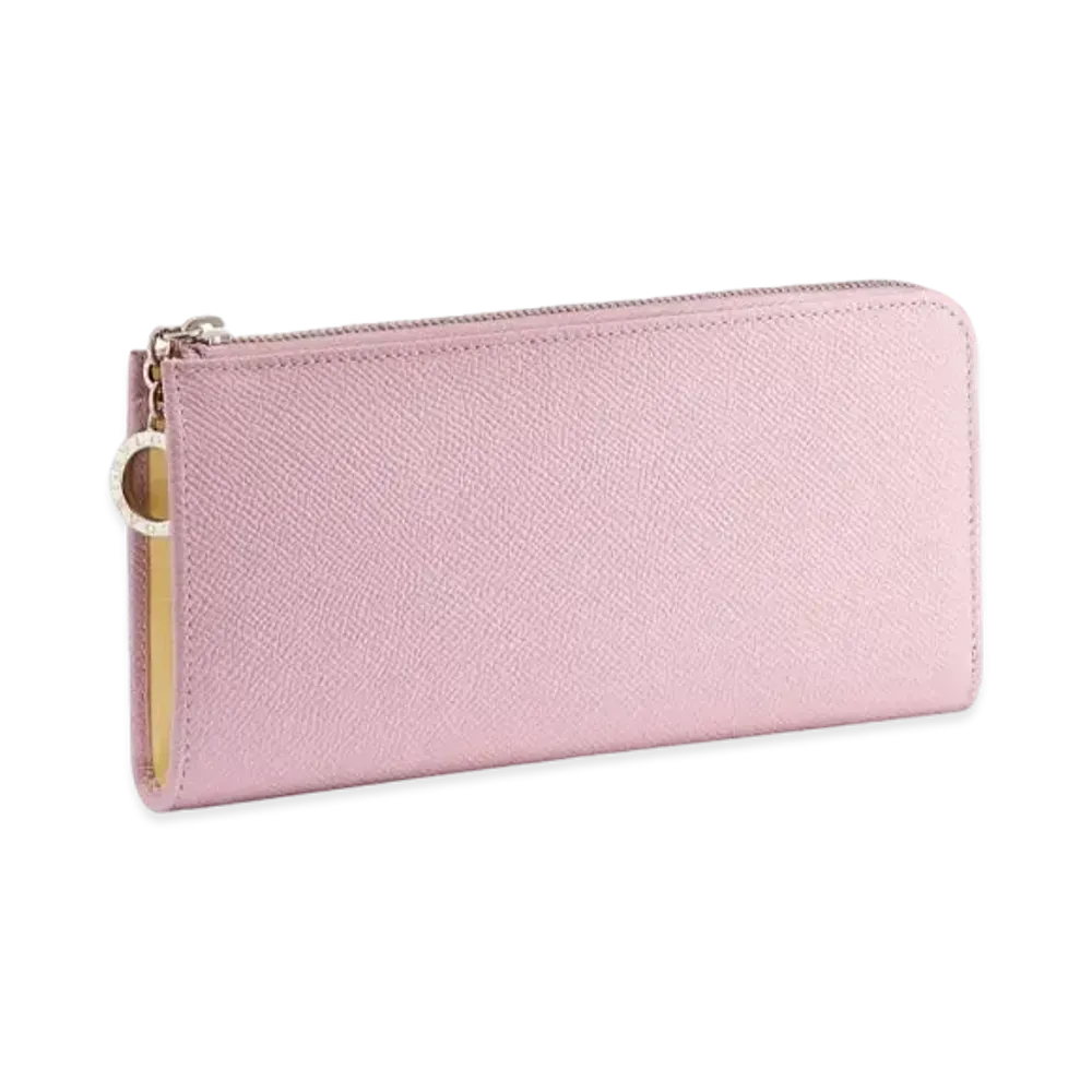 BVLGARI BVLGARI Zip Wallet "Pink"